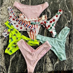 Bundle of bikini bottoms